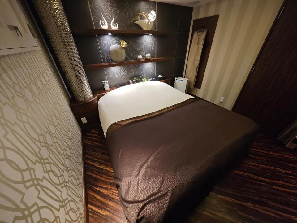 ラブホテルのお部屋(ベッド)